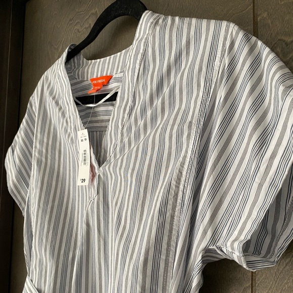 Joe Fresh Striped Dress with Pockets - Picture 2 of 5